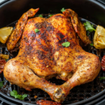 Crispy Delight: Air Fryer Whole Chicken Made Easy