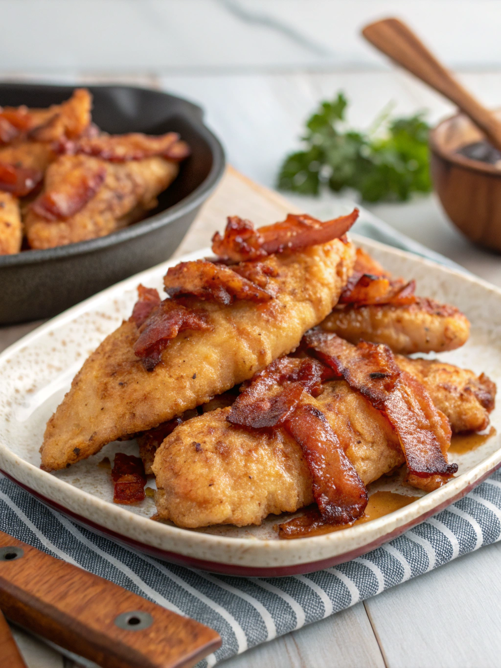 Bacon Brown Sugar Chicken Tenders