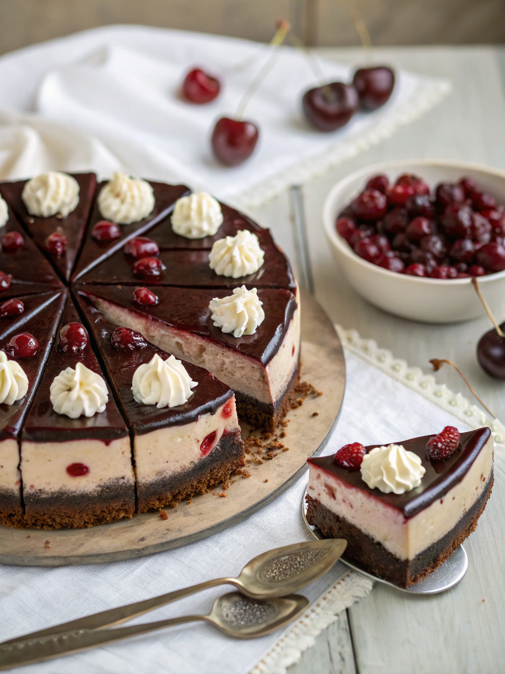 Black Forest Cheesecake
