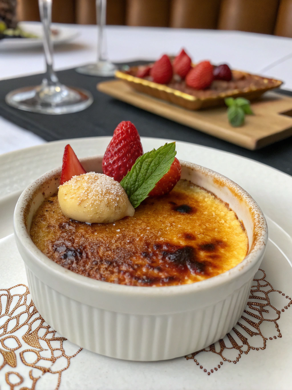Burnt Cream Recipe (Crème Brûlée)