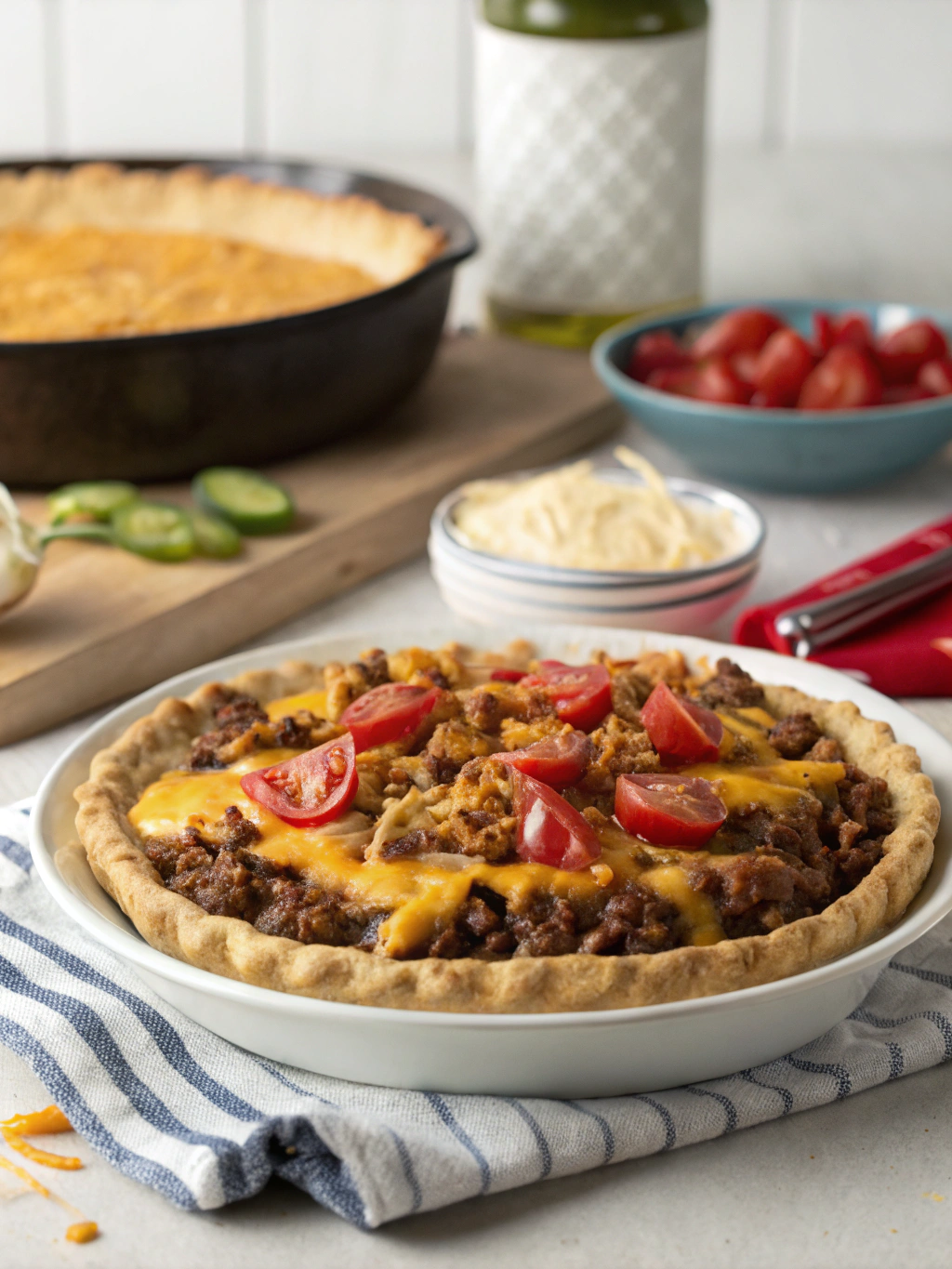 Cheeseburger Pie