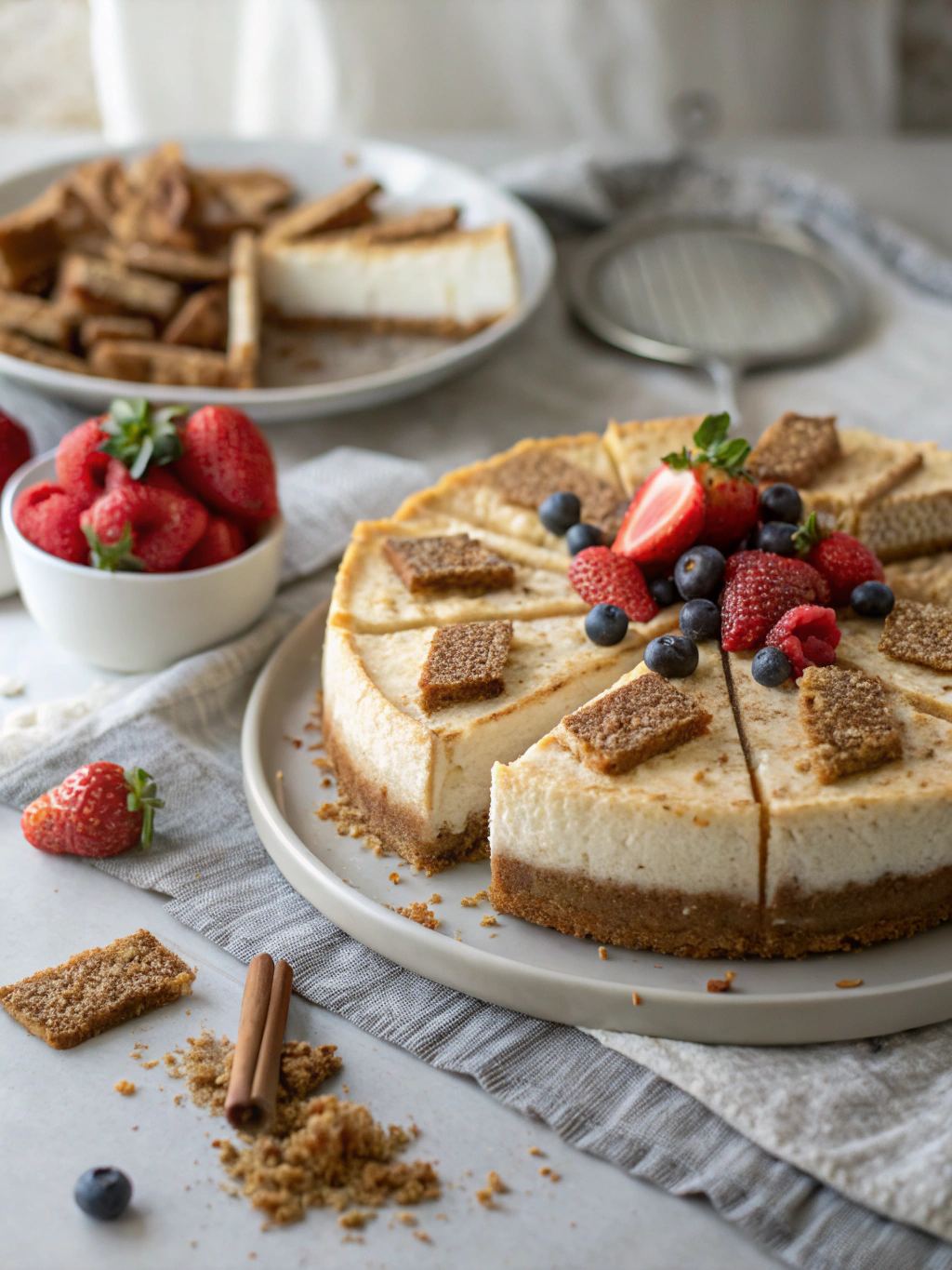 Cinnamon Toast Crunch Cheesecake
