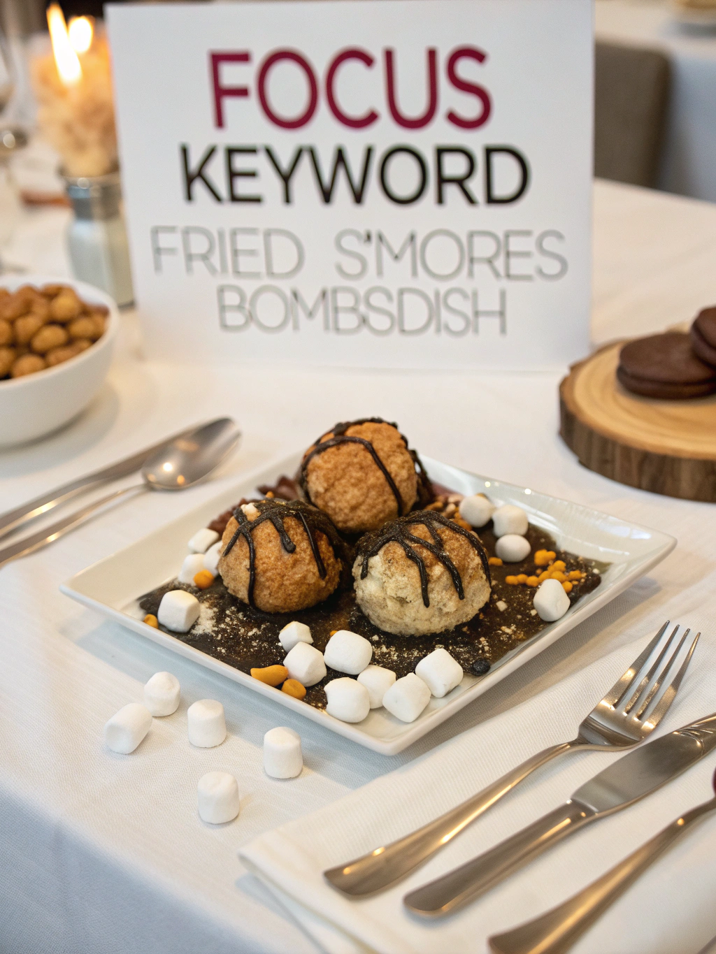 Fried S’mores Bombs