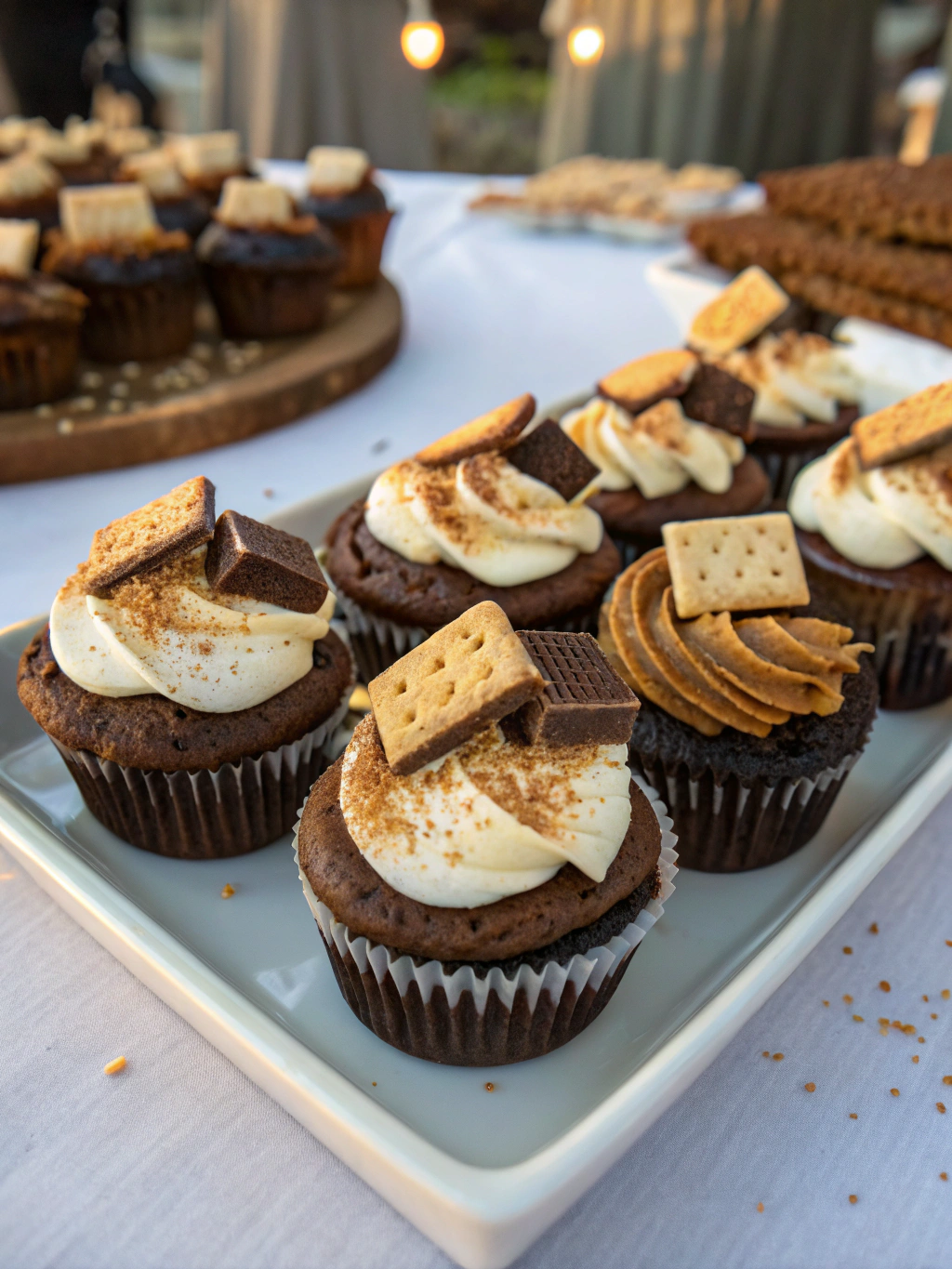 Hershey’s S’mores Cupcakes