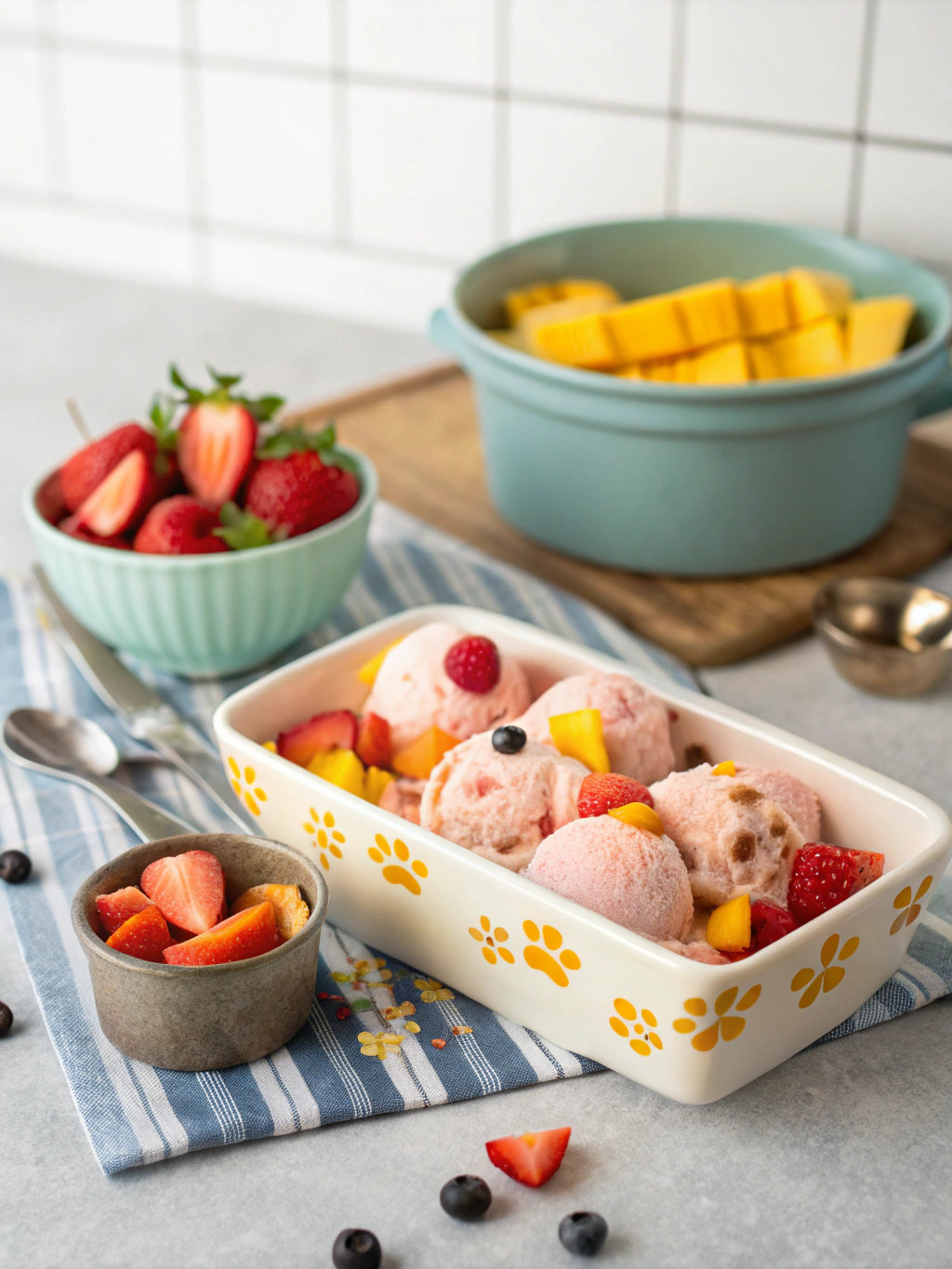 Homemade Dog Ice Cream
