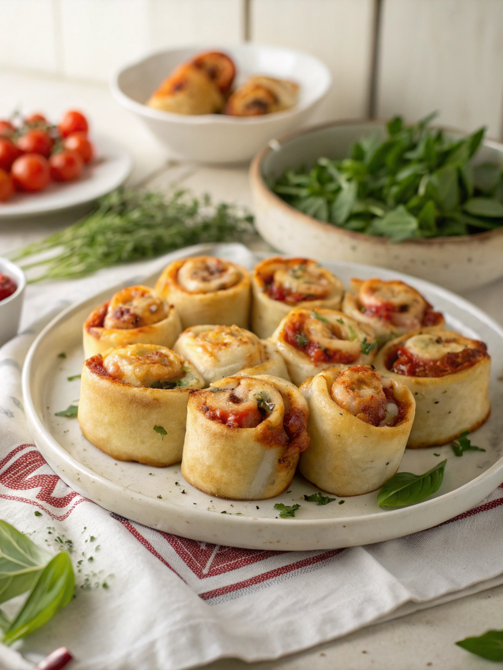 Homemade Pizza Rolls