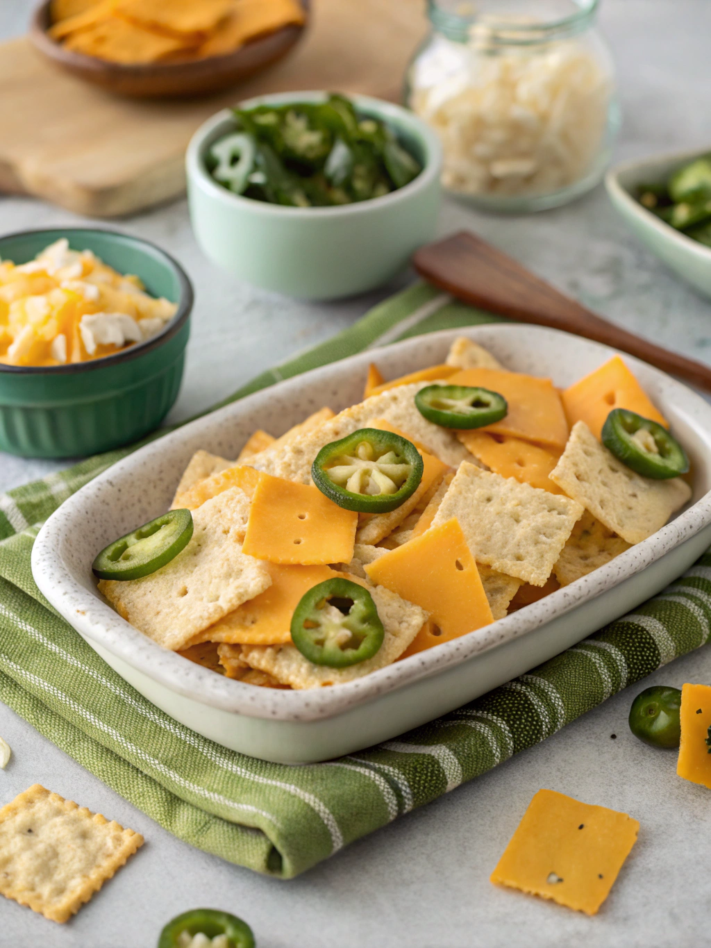 Jalapeño Cheese Crisps