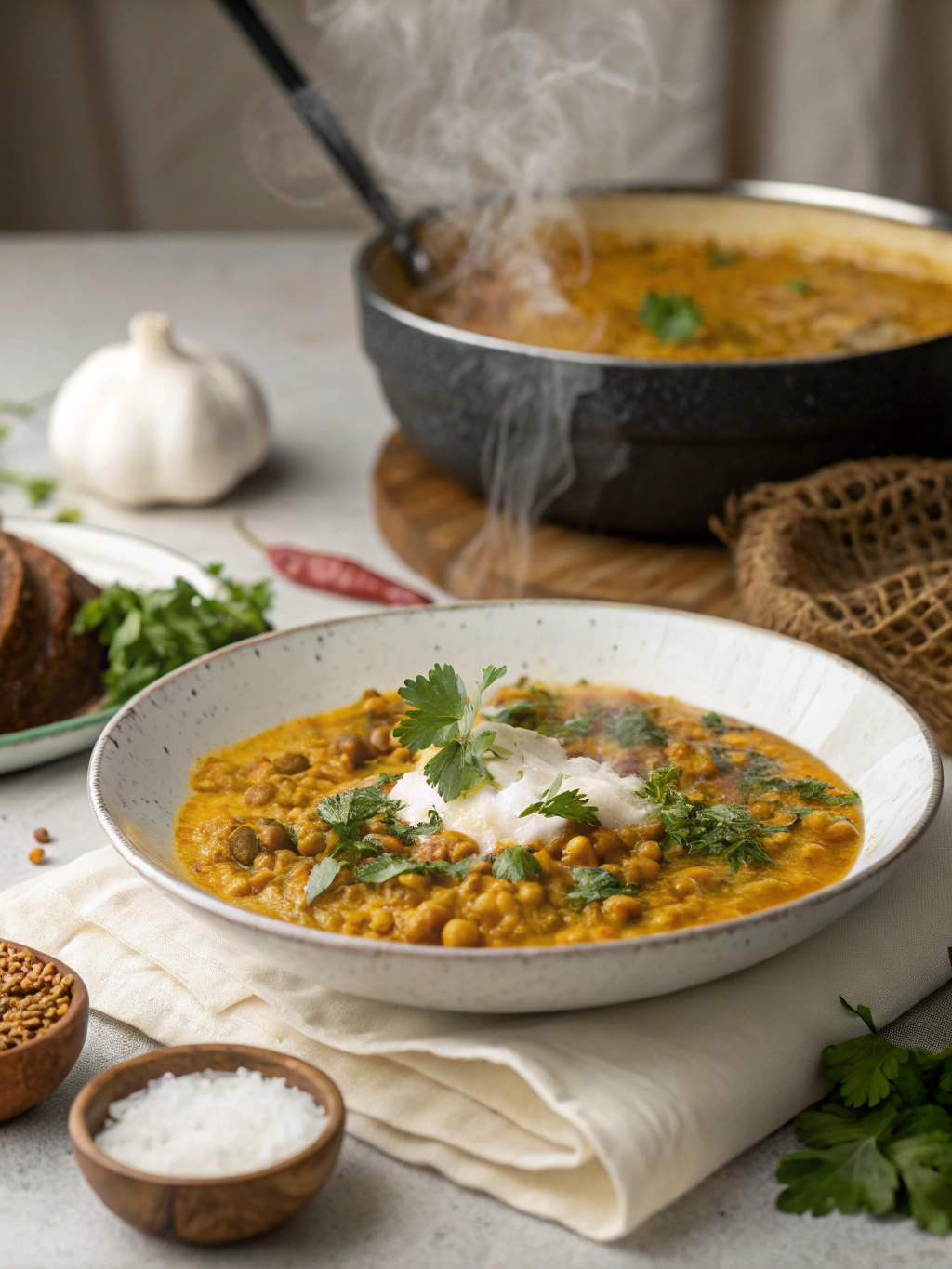 Lentil Coconut Dahl