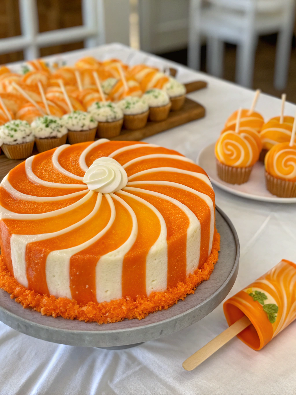 Orange Dreamsicle Cake