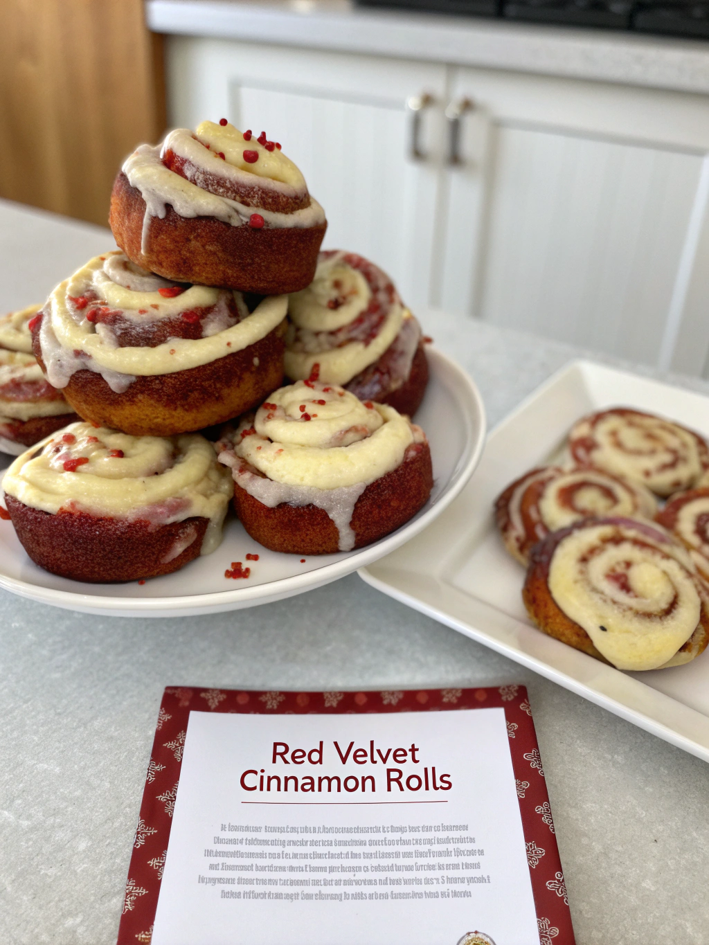 Red Velvet Cinnamon Rolls Recipe