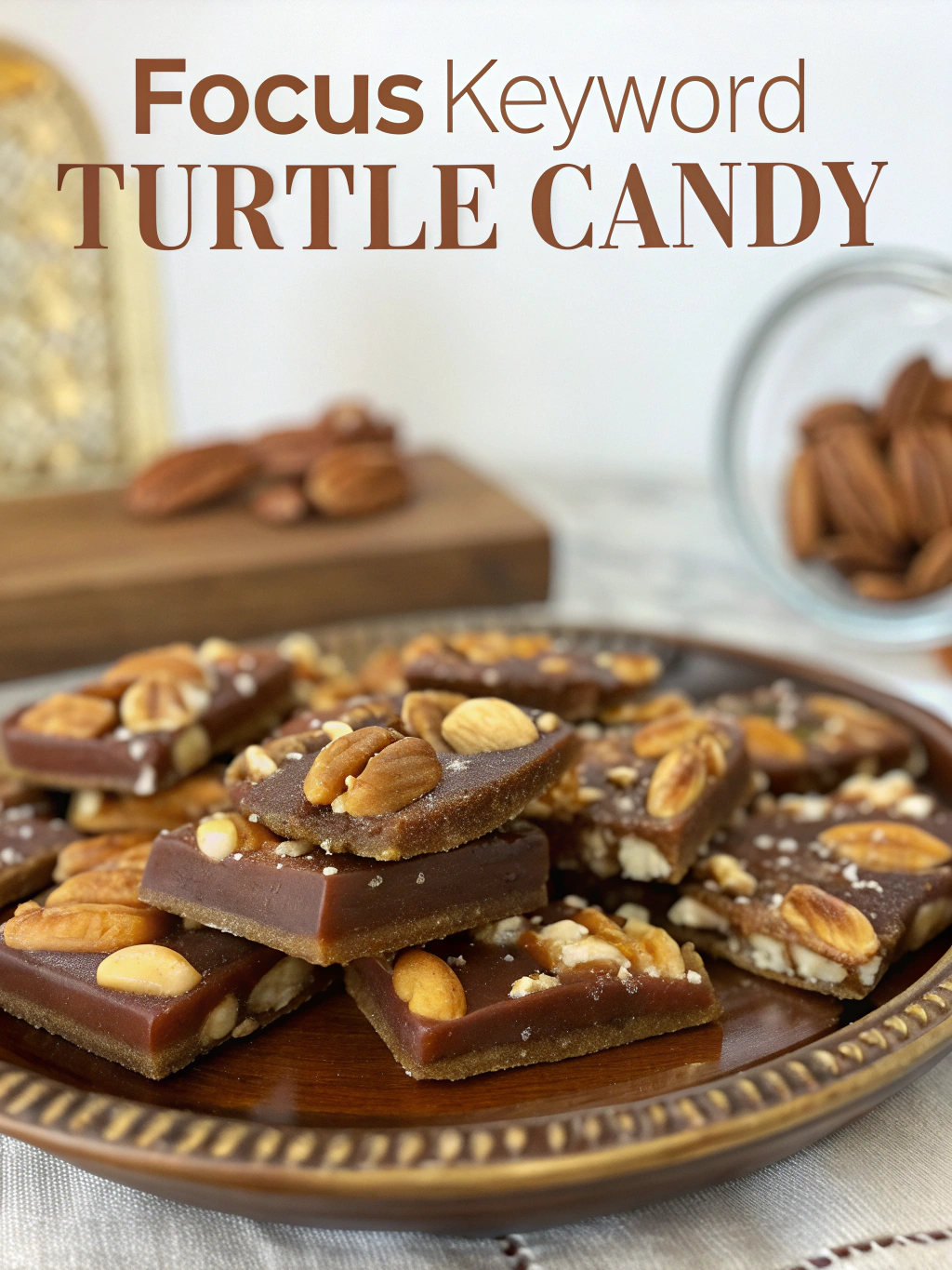 Turtle Candy with Pecans
