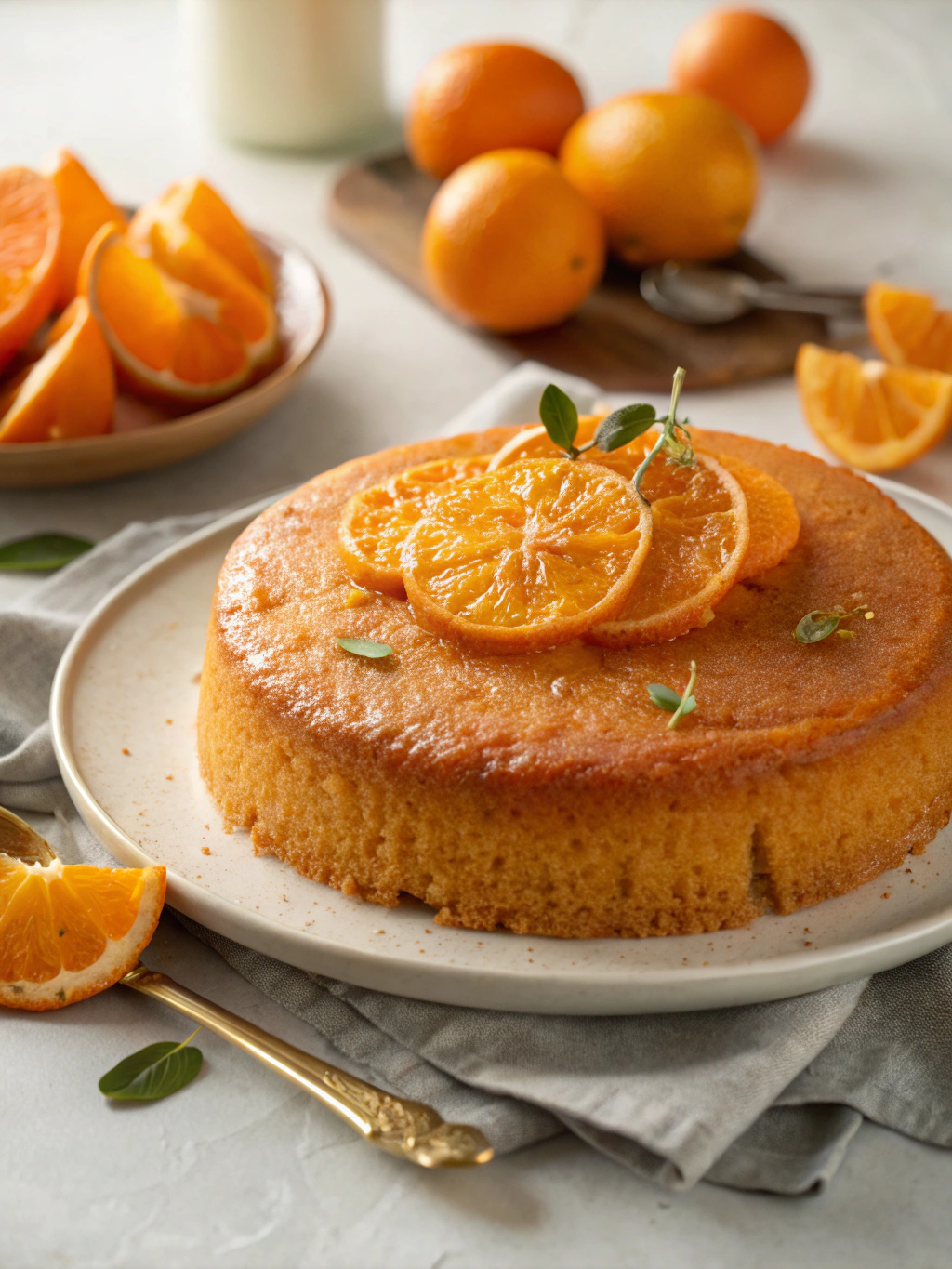 Cake Moelleux à l’Orange Facile