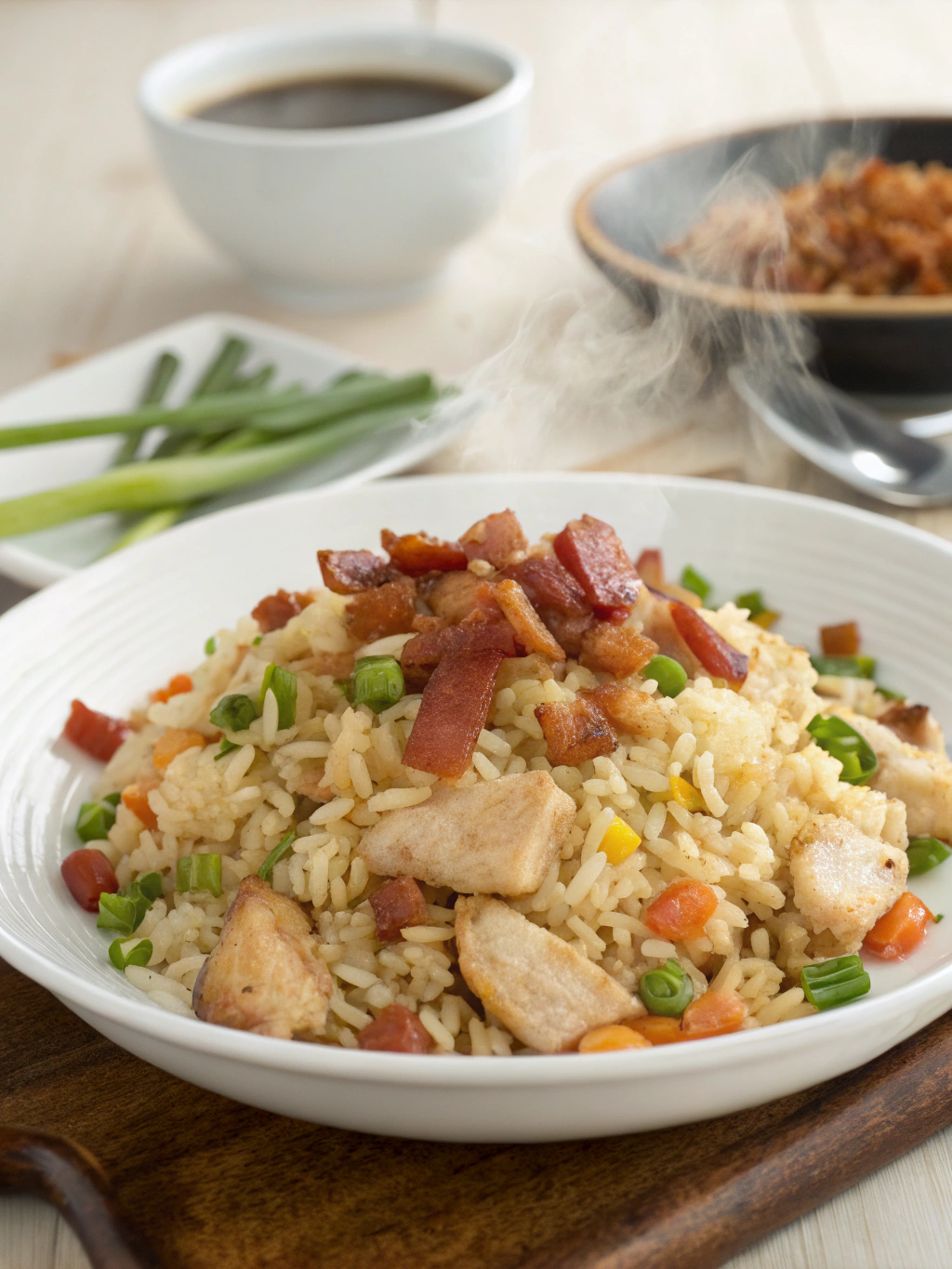 Chicken & Bacon Fried Rice