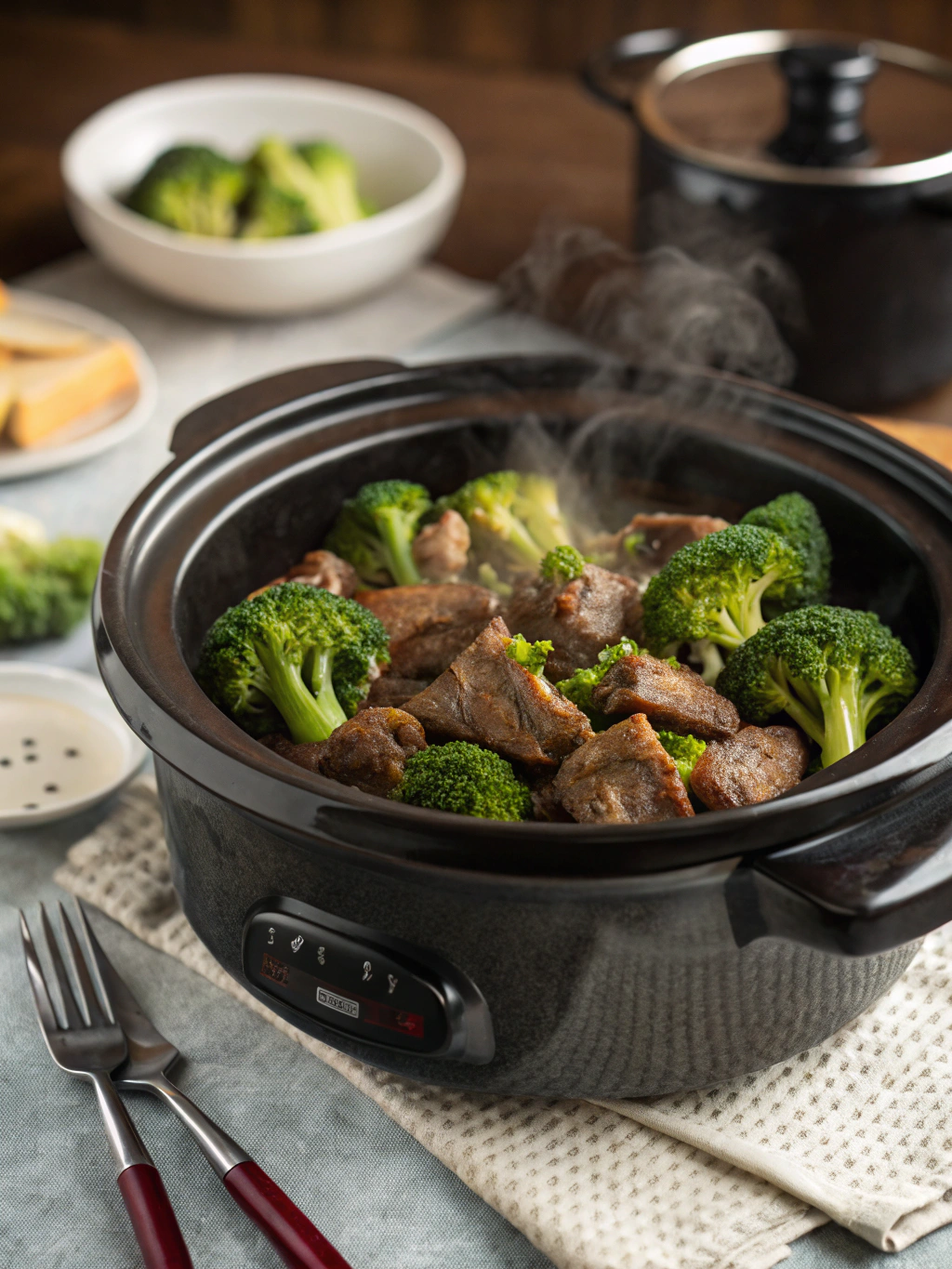 Crockpot Beef and Broccoli