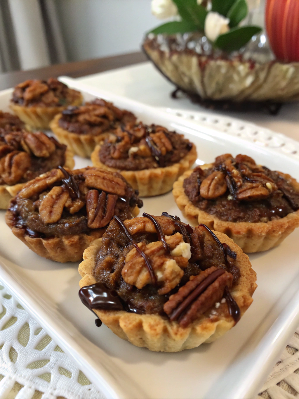 Decadent German Chocolate Pecan Pie Bites