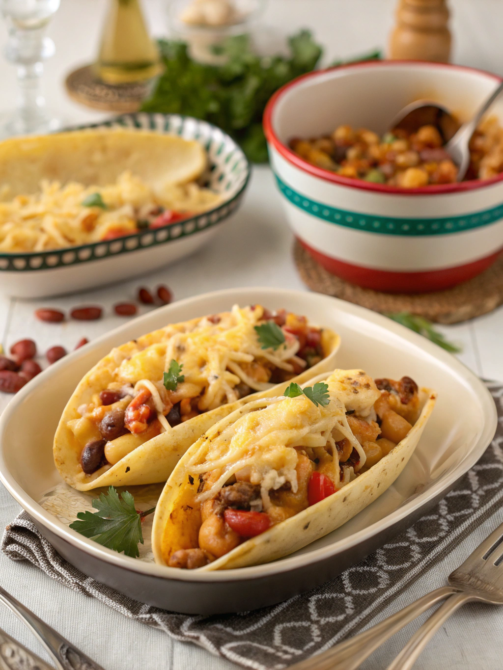 Easy Mexican Pasta Shells