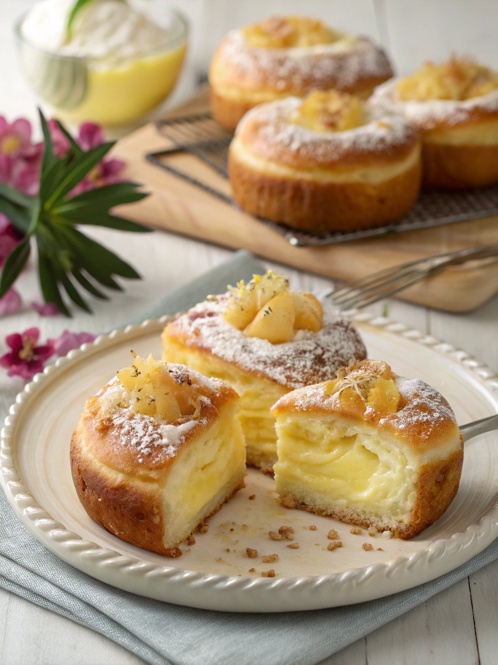 King’s Hawaiian Cheesecake Danishes
