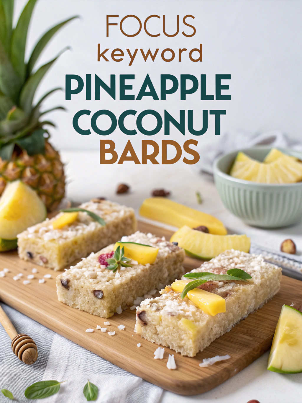 Pineapple Coconut Bars