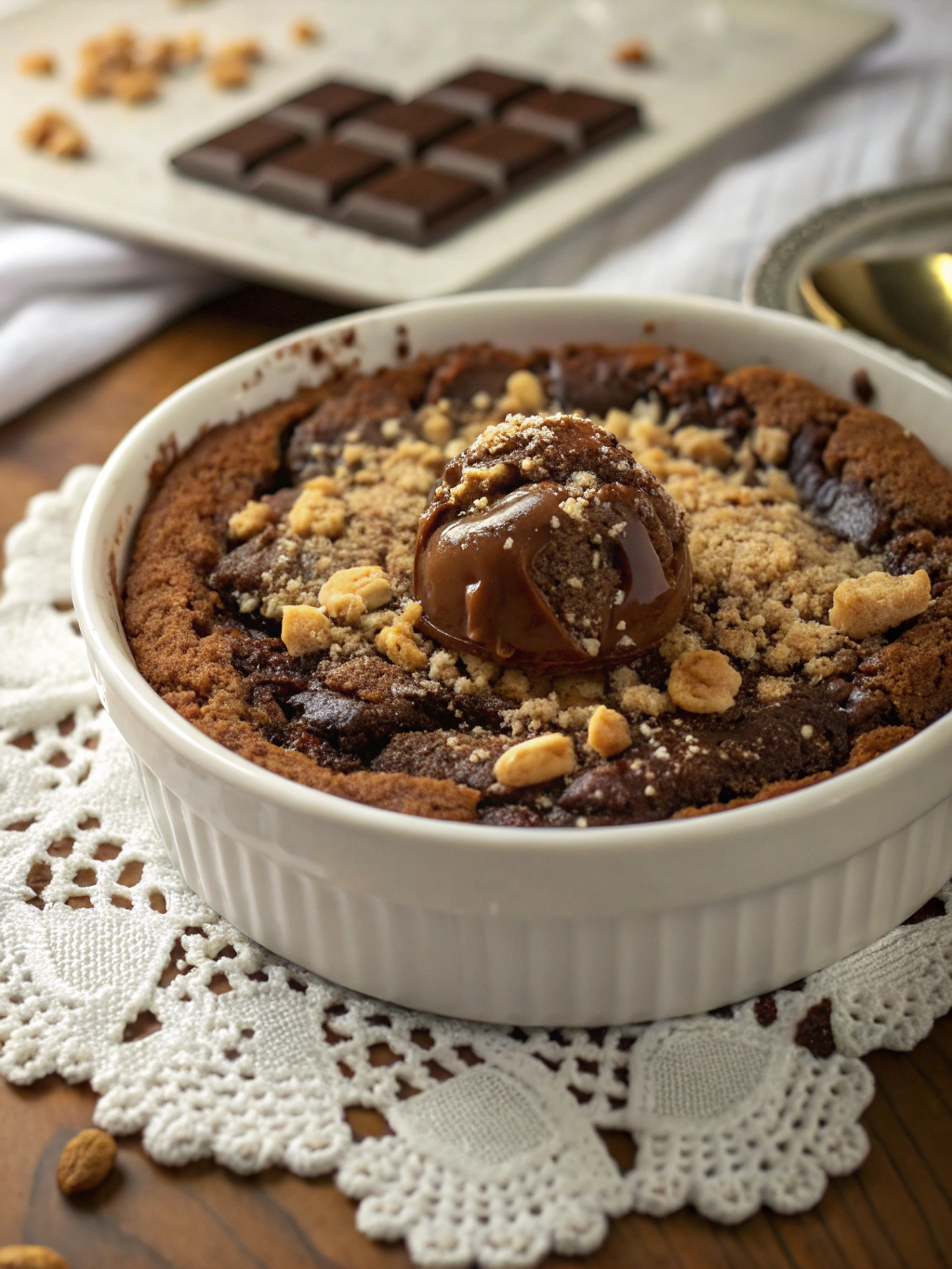 Southern Chocolate Cobbler