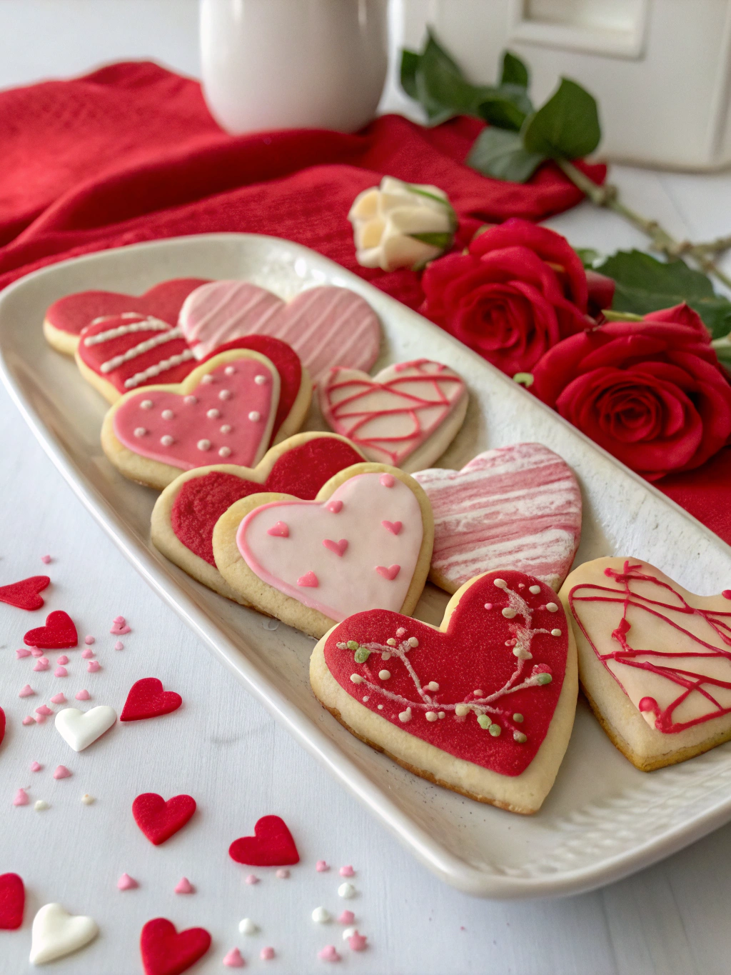 Valentine’s Day Sugar Cookies