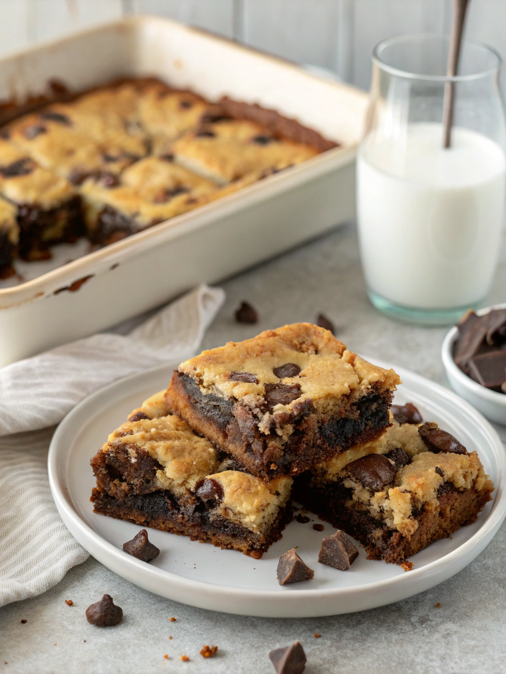 Chocolate Chip Cookie Brownies