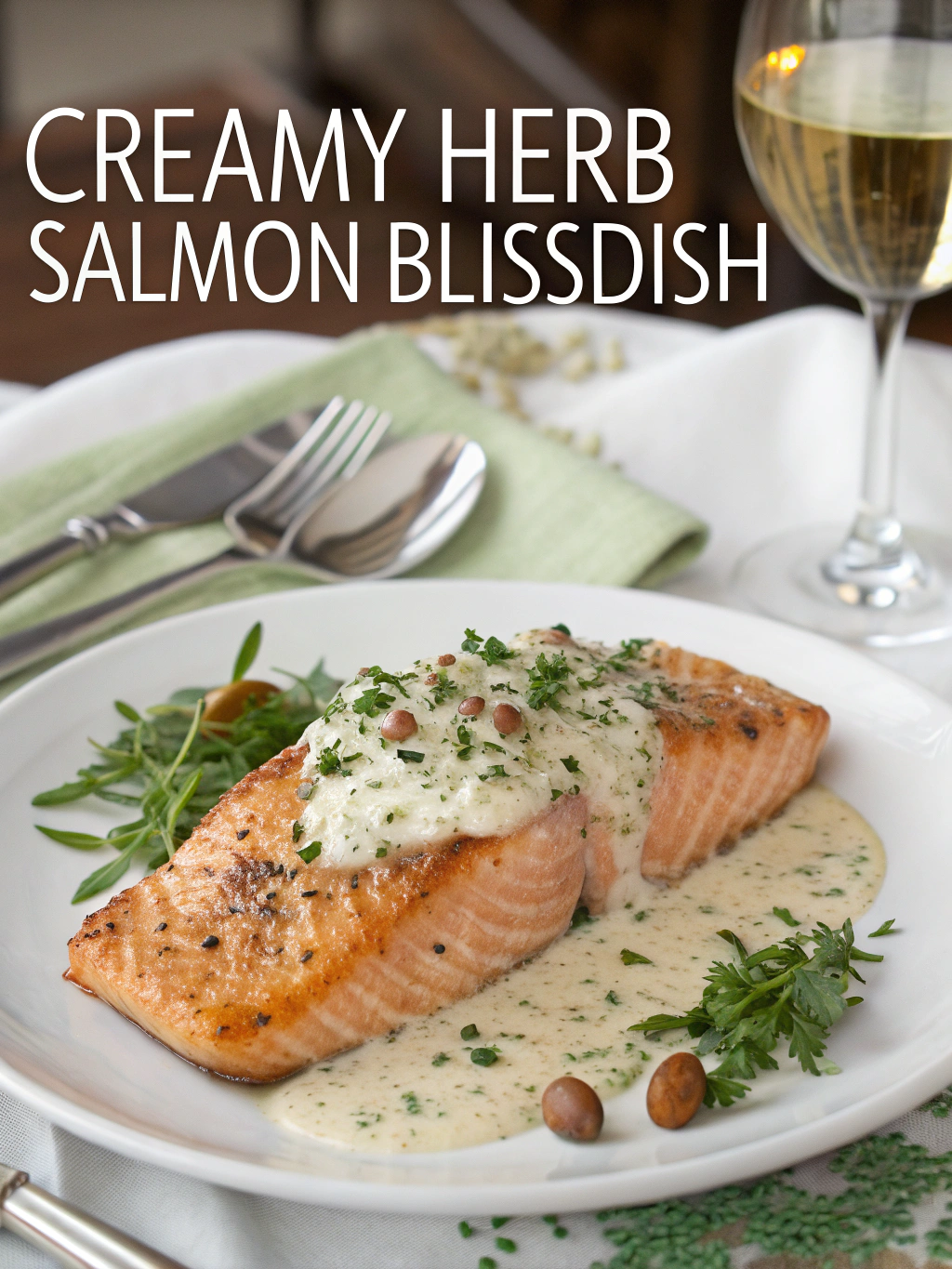 Creamy Herb Salmon Bliss