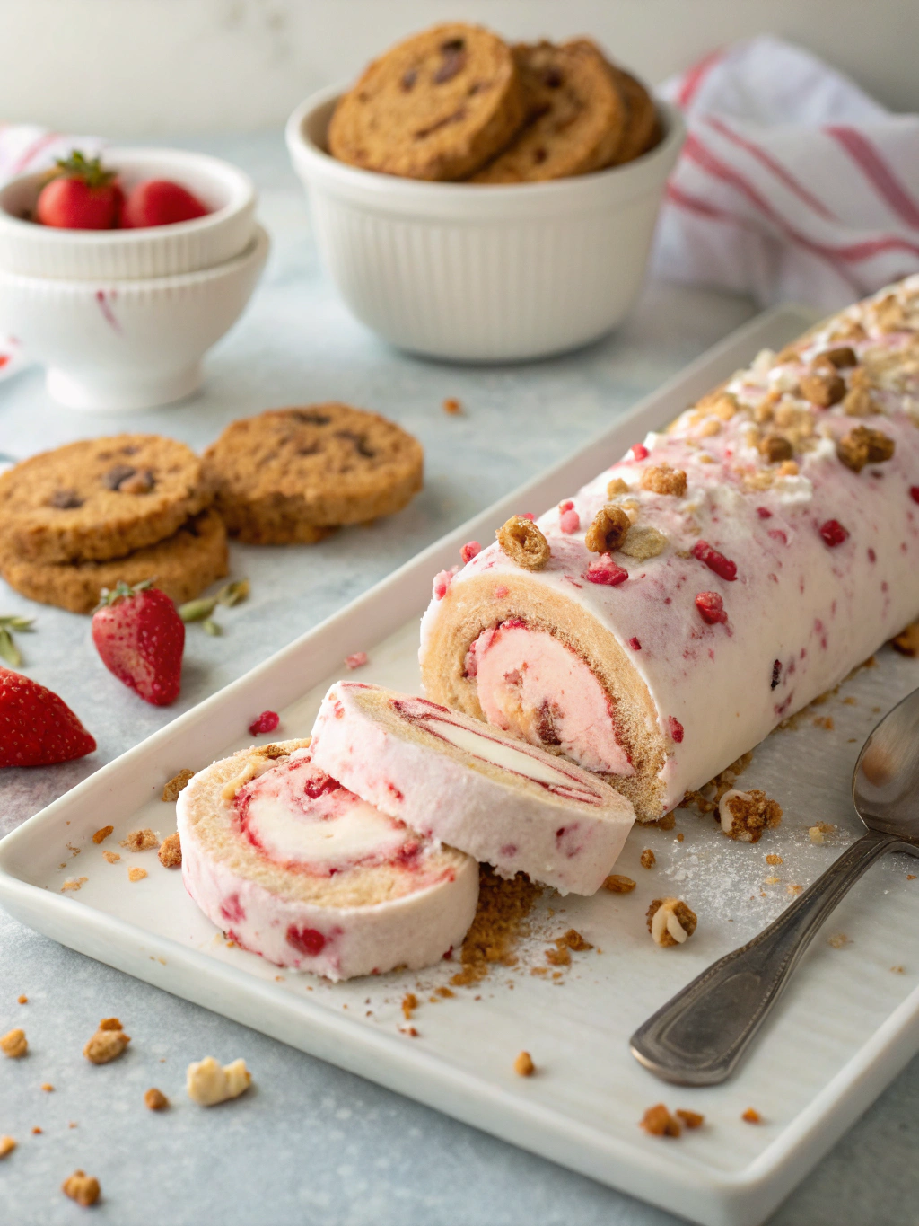 Ice Cream Cookie Roll